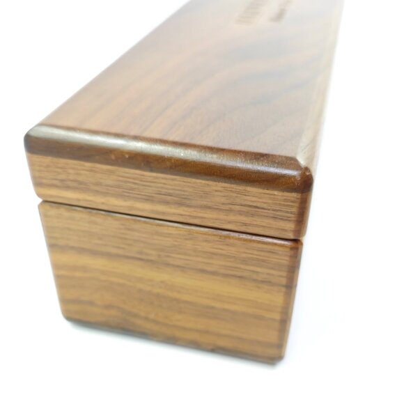 Harney & Sons Seven-Slot Wooden Tea Organizer Box - Picture 8 of 10